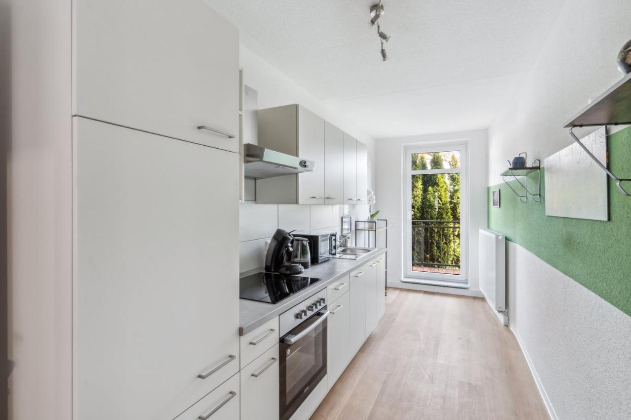 Salihomes/Max Apartment/5Pax/Modern Eingerichtet/Voll Ausgestattet Kueche Markranstädt Exteriör bild